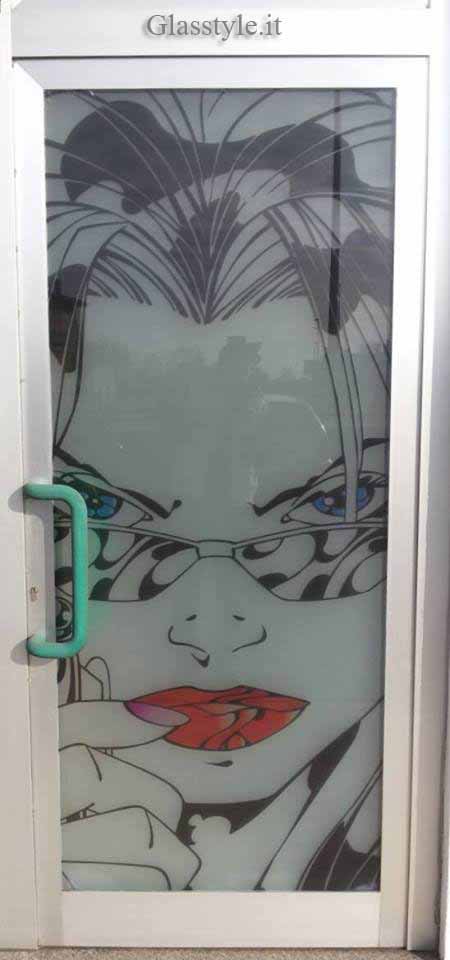 porta a vetro scorrevole design immagine stampata vetreria verona vetreria vicenza vetreria arzignano vetreria padova scrigno eclisse porte tuttovetro