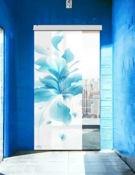 porta vero scorrevole design colorato